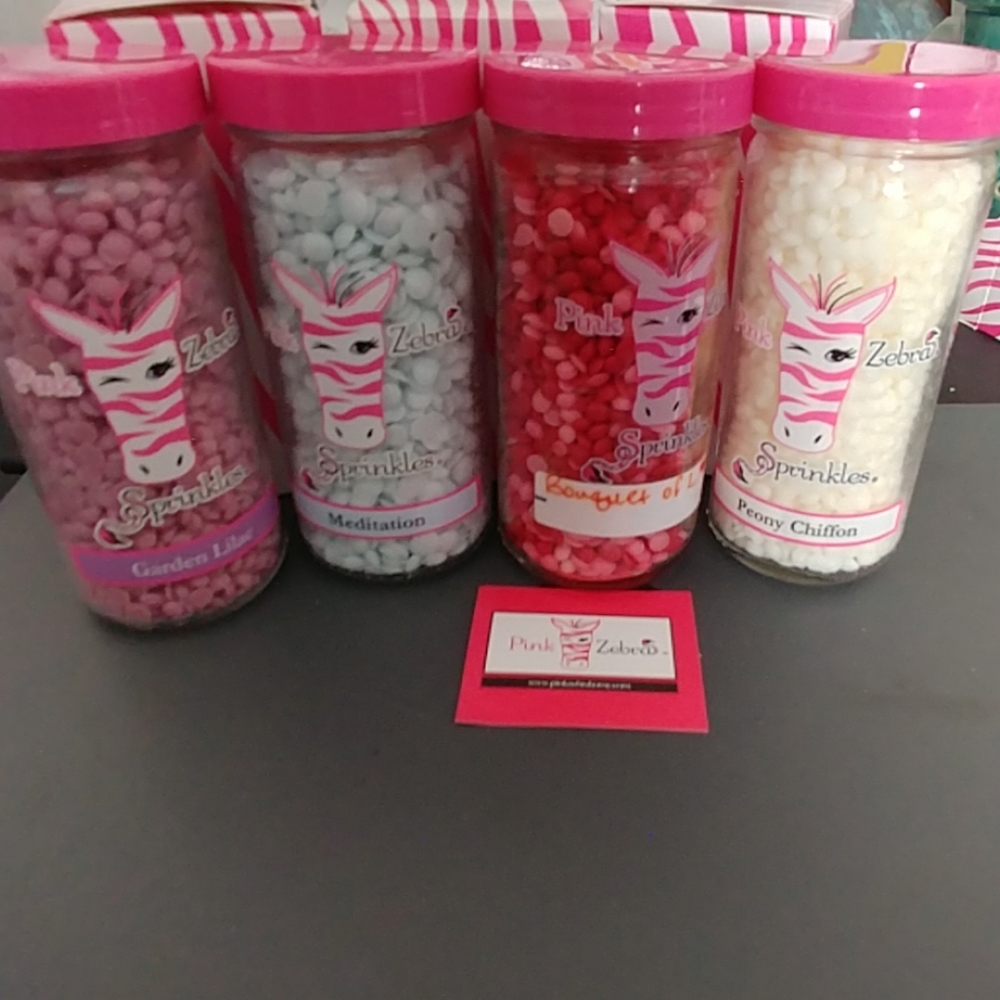 RESERVED PINK ZEBRA SPRINKLES